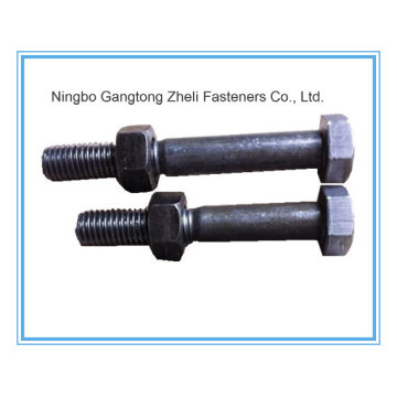 British Standard Hex Head Bolt with Black Finish